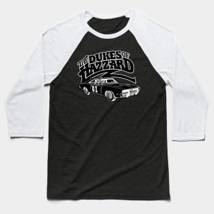 Dukes of Hazzard Locations Baseball T-Shirt